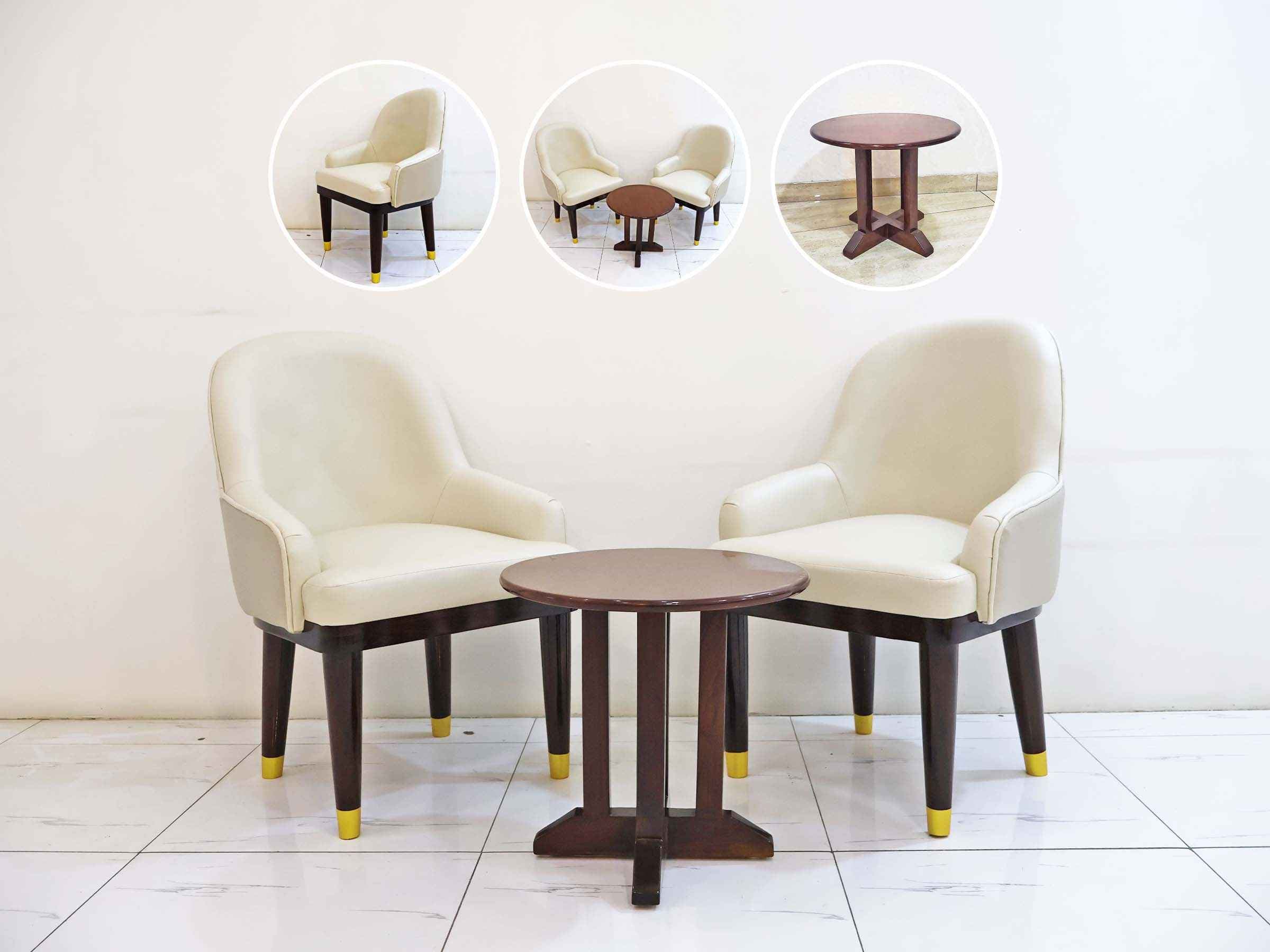 Modern Chair & Table Set
