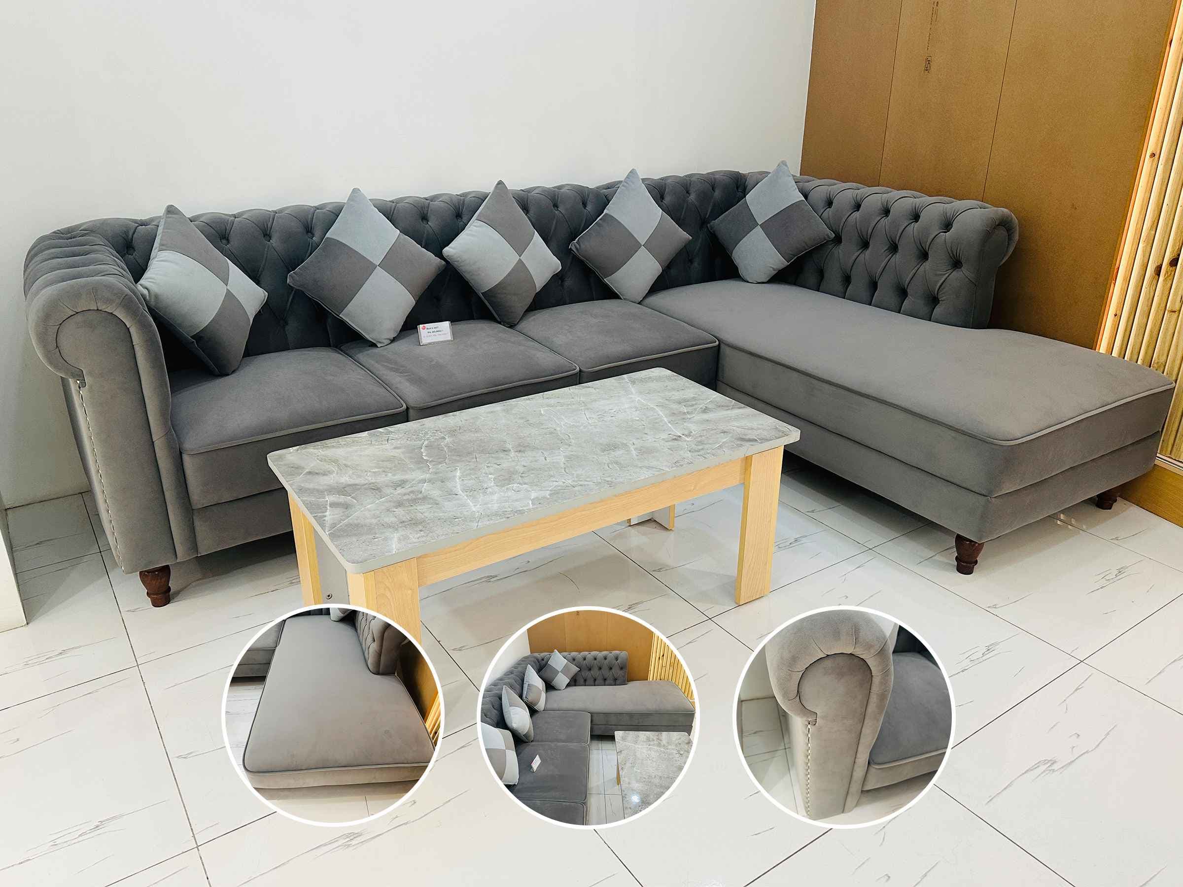 Tufted Bed Designed Sofa