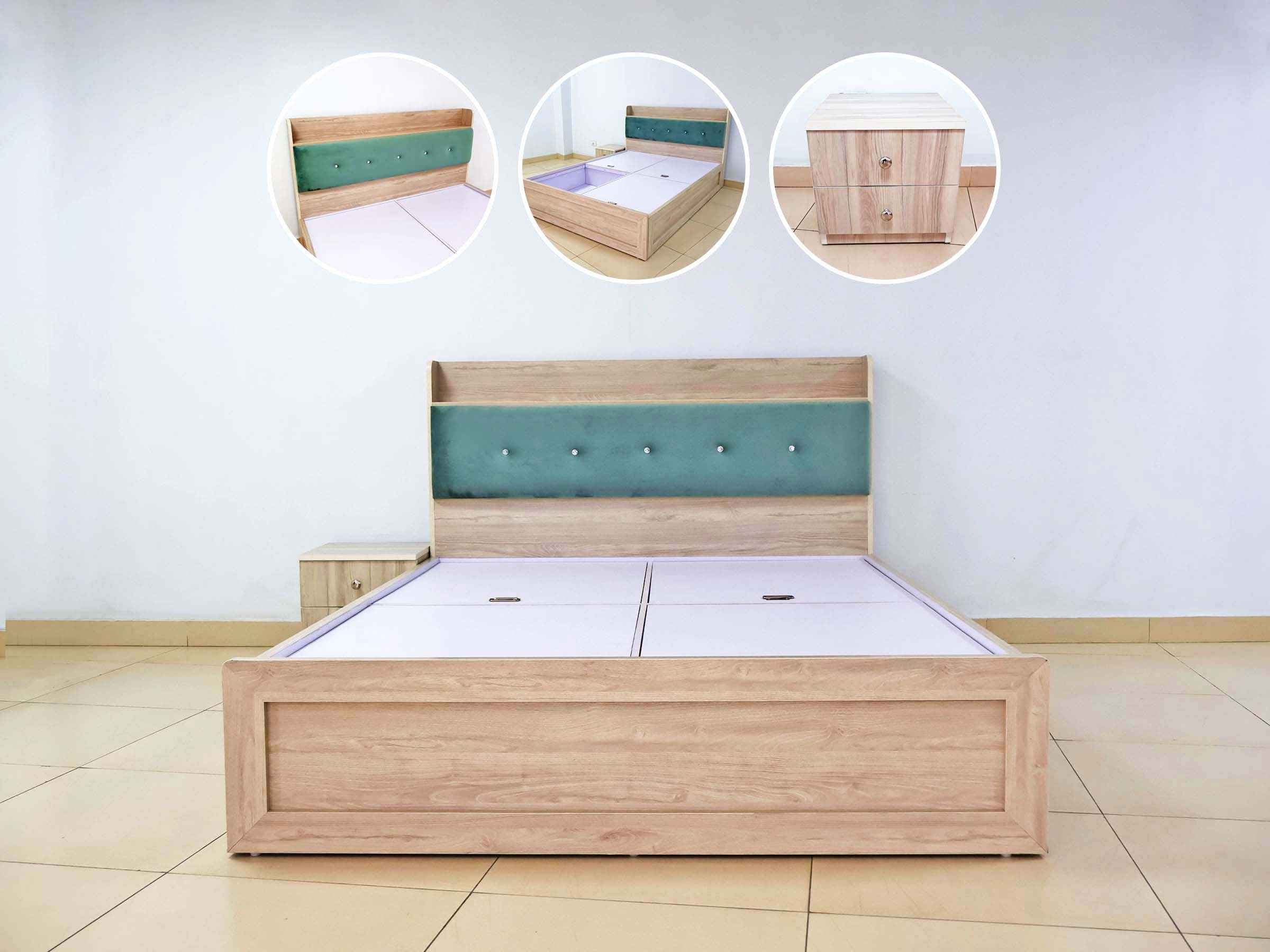 Green Haven Queen Size Bed