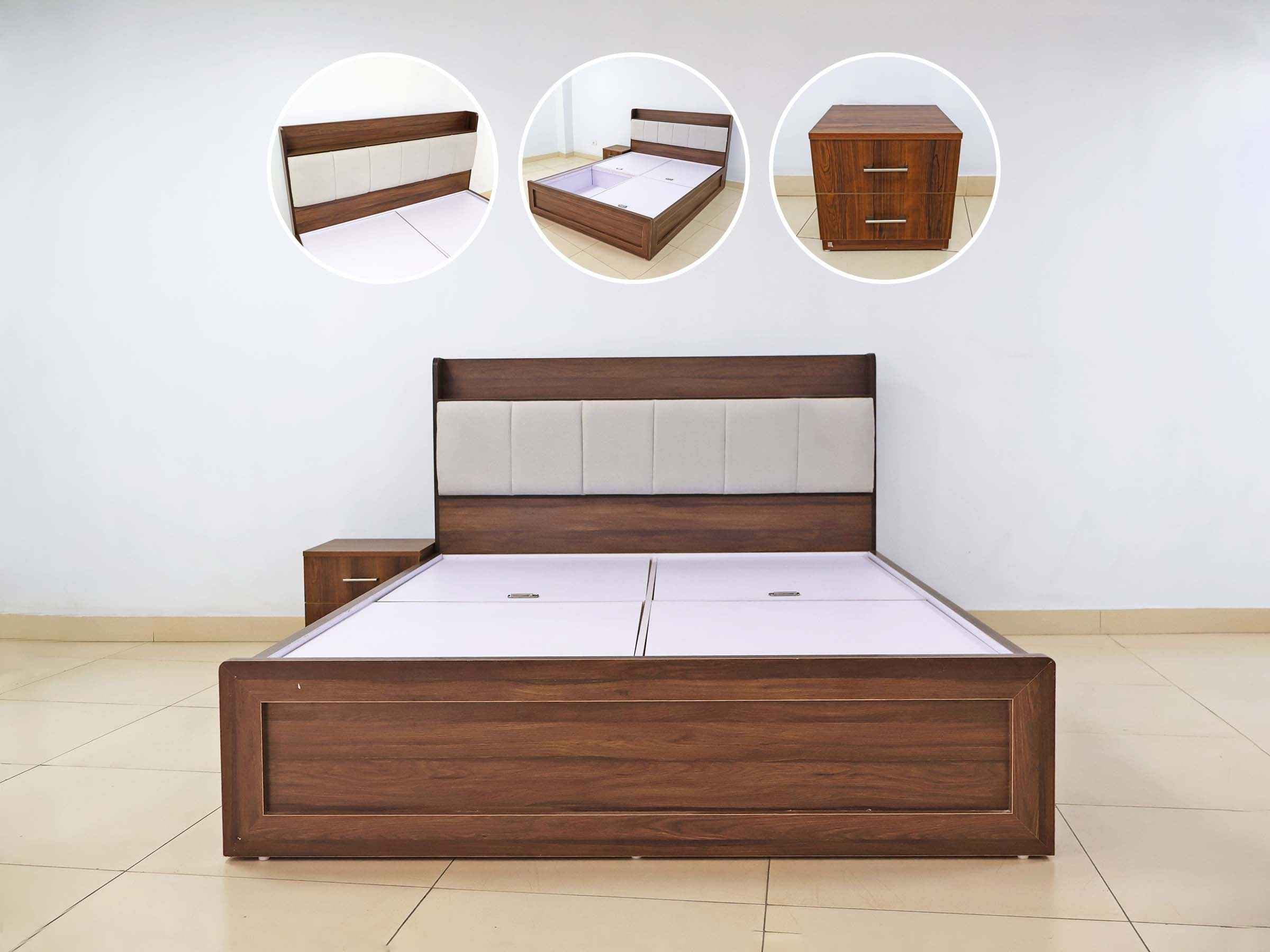 Haven wood Queen Bed
