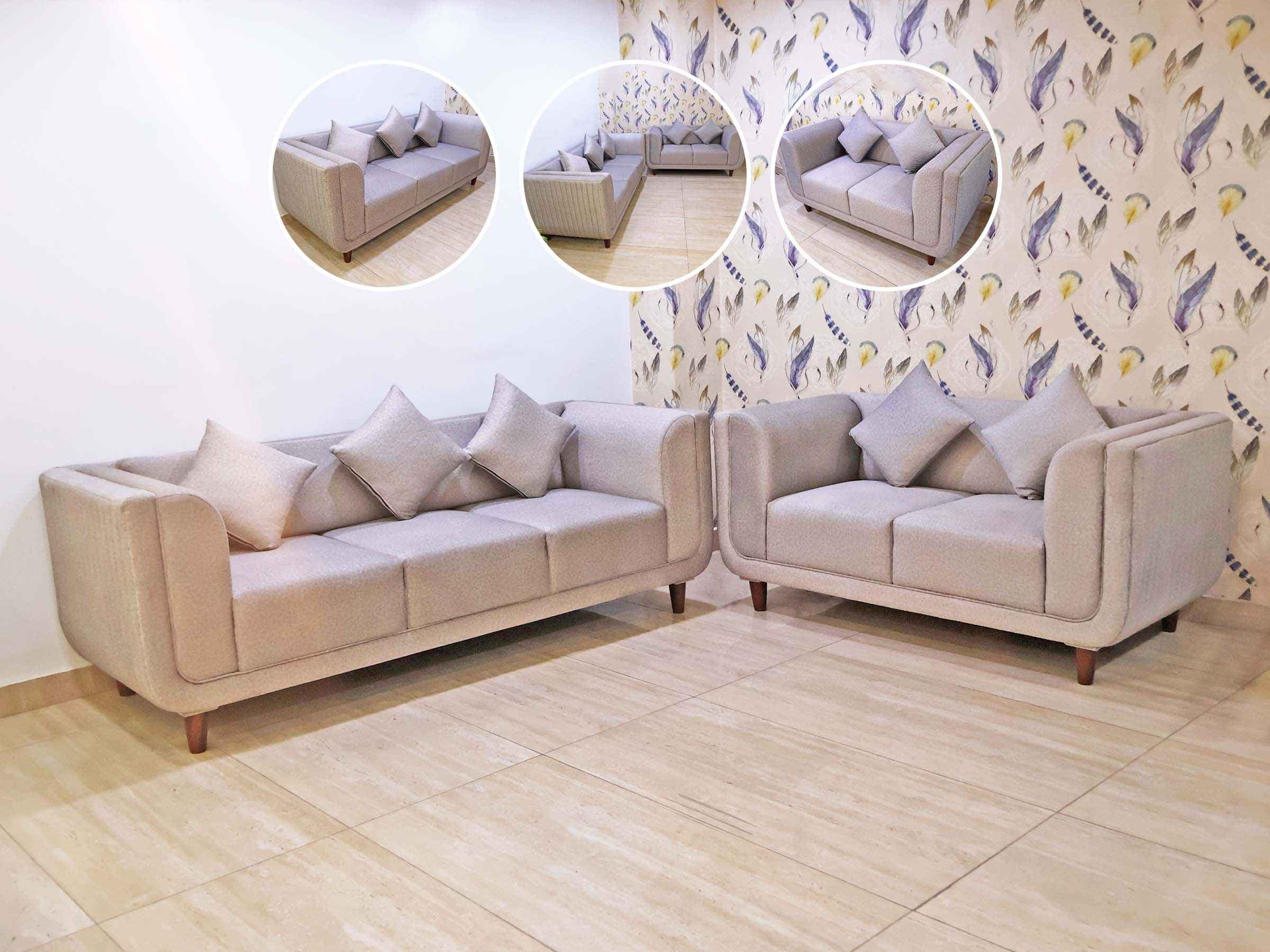 Gray Harmony Sectional Sofa