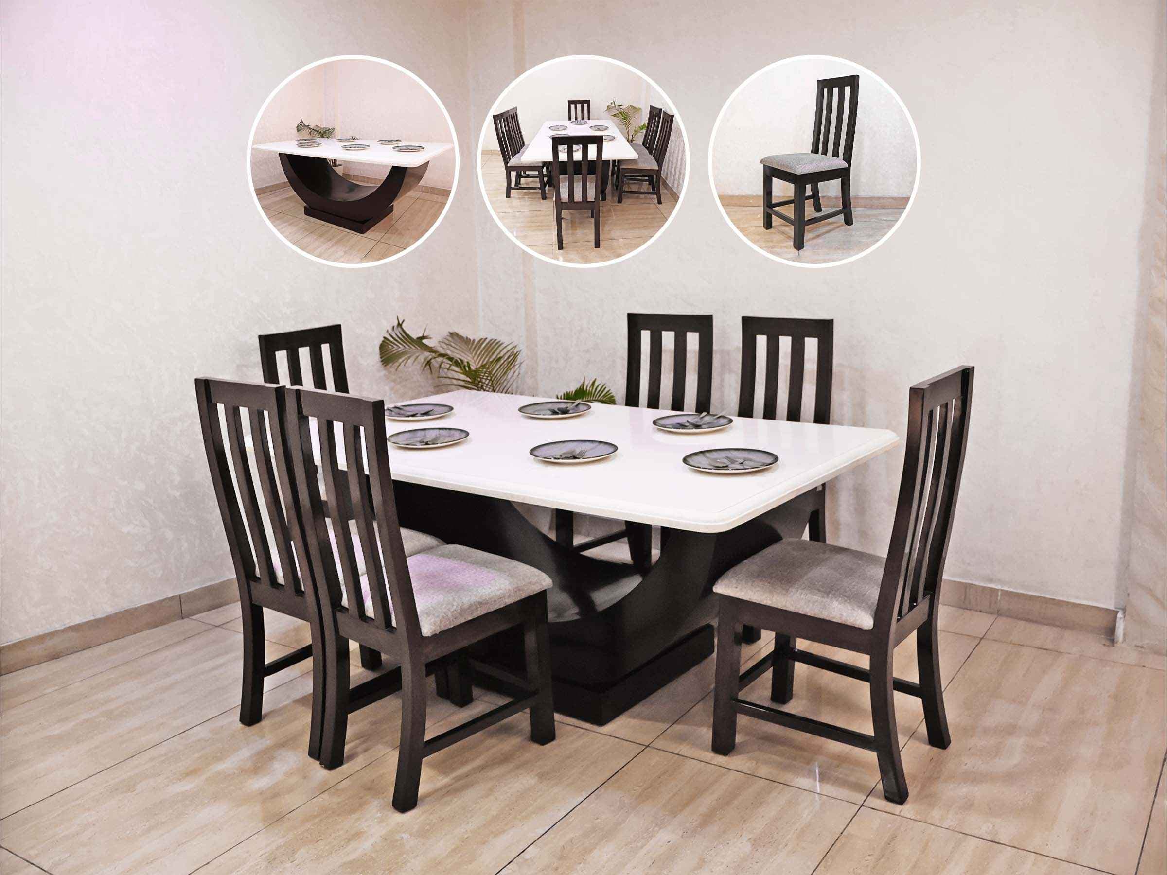 Moon Arch Base Dining Set
