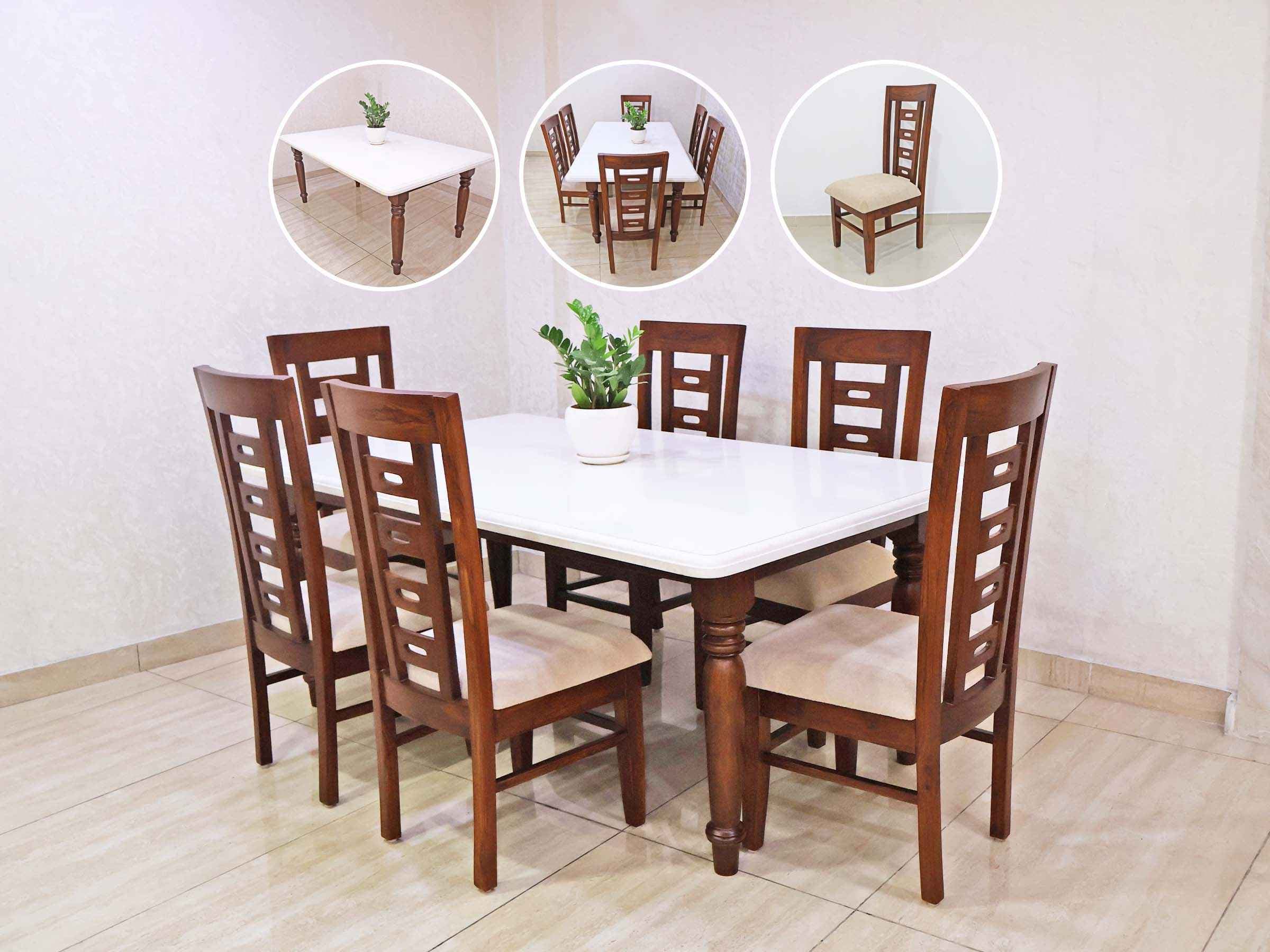 Quartz-Top Dining Set
