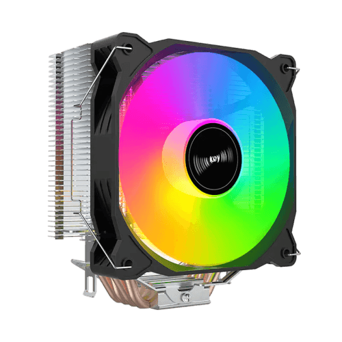 Huntkey Cooler Fan Frozen 400 Colorful CPU Cooler Low Noise