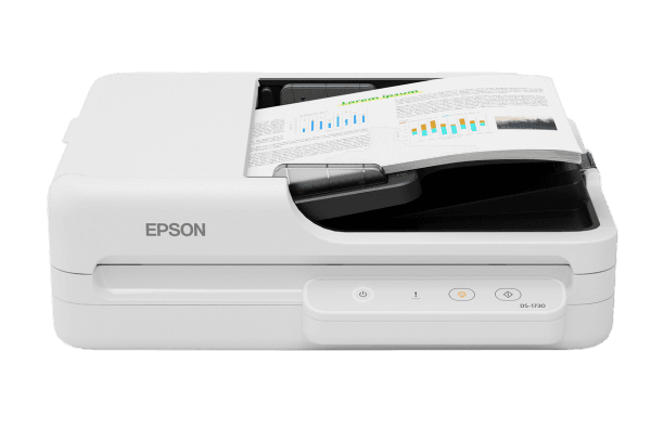 Epson DS-1730 Flatbed Color Duplex Document Scanner with Auto Document Feeder – Flatbed Color Image Scanner