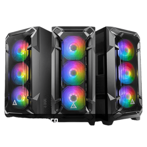 Antec Dark Fleet DF600 FLUX case – Black