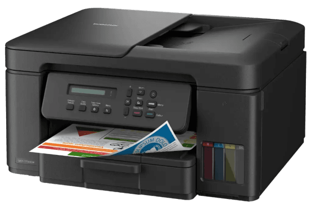 Brother DCP-T730DW 3-in-1 Color Inktank Printer – 3-in-1 Inkjet Color Printer