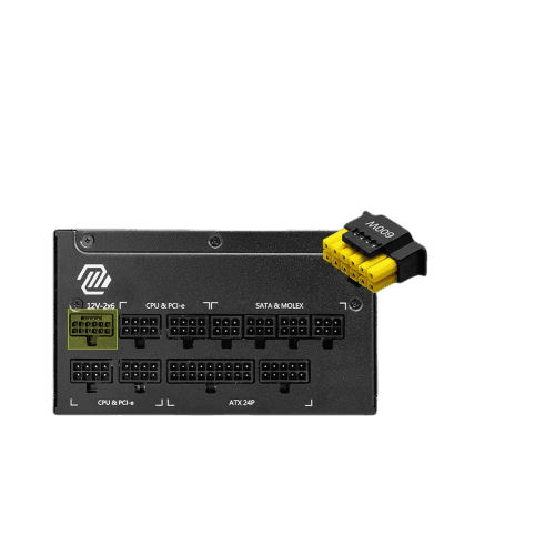 MSI MAG A1250GL PCIE5, Fully Modular Compact Gaming 1250W Power Supply