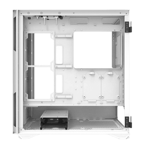 Darkflash DLX22 White Case, Mid tower Airflow PC Gaming Case – White