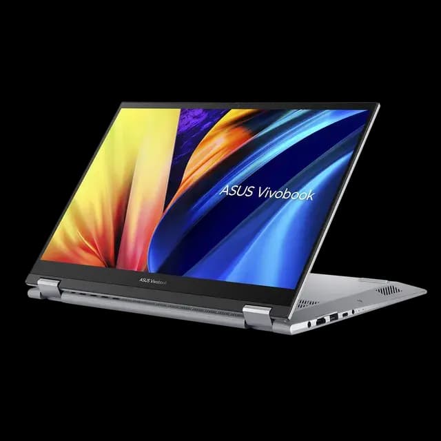 ASUS Vivobook S 14 Flip 2023 (13th Gen Intel Core i9‑13900H | Intel Iris Xe Graphics) – 2 Year international warranty and 1 Year Perfect warranty, Silver, 16GB, 1TB
