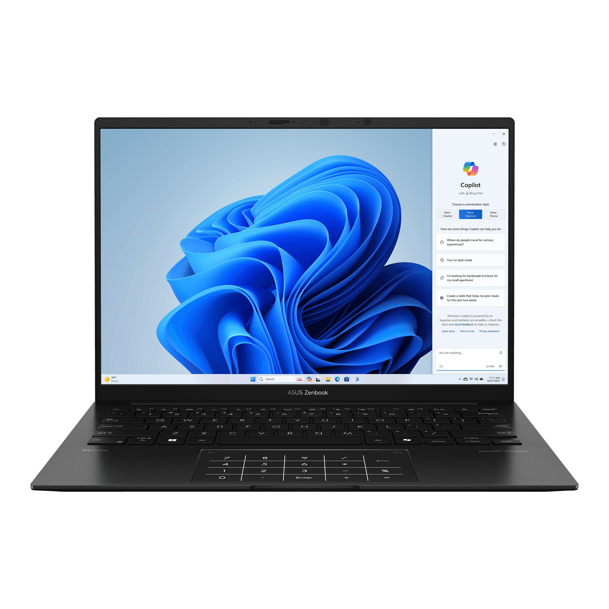 ASUS ZenBook 14 OLED UM3406KA (AMD Ryzen AI 7 350 | AMD Radeon) – Jade Black