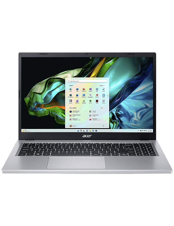 Acer Aspire 3 2023 A315-24P-R2AD (AMD Ryzen 5 7520U | AMD Radeon 610M Graphics) – 1TB, 8GB, Silver, 1 Year Warranty