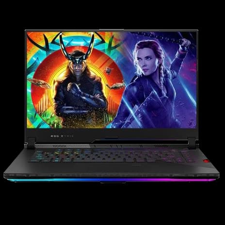 Asus ROG Strix Scar 15 2021 G533QM (Ryzen 9 5900HX, RTX 3060, 16GB RAM, 1TB SSD, 15.6" FHD 300Hz Display) – Black