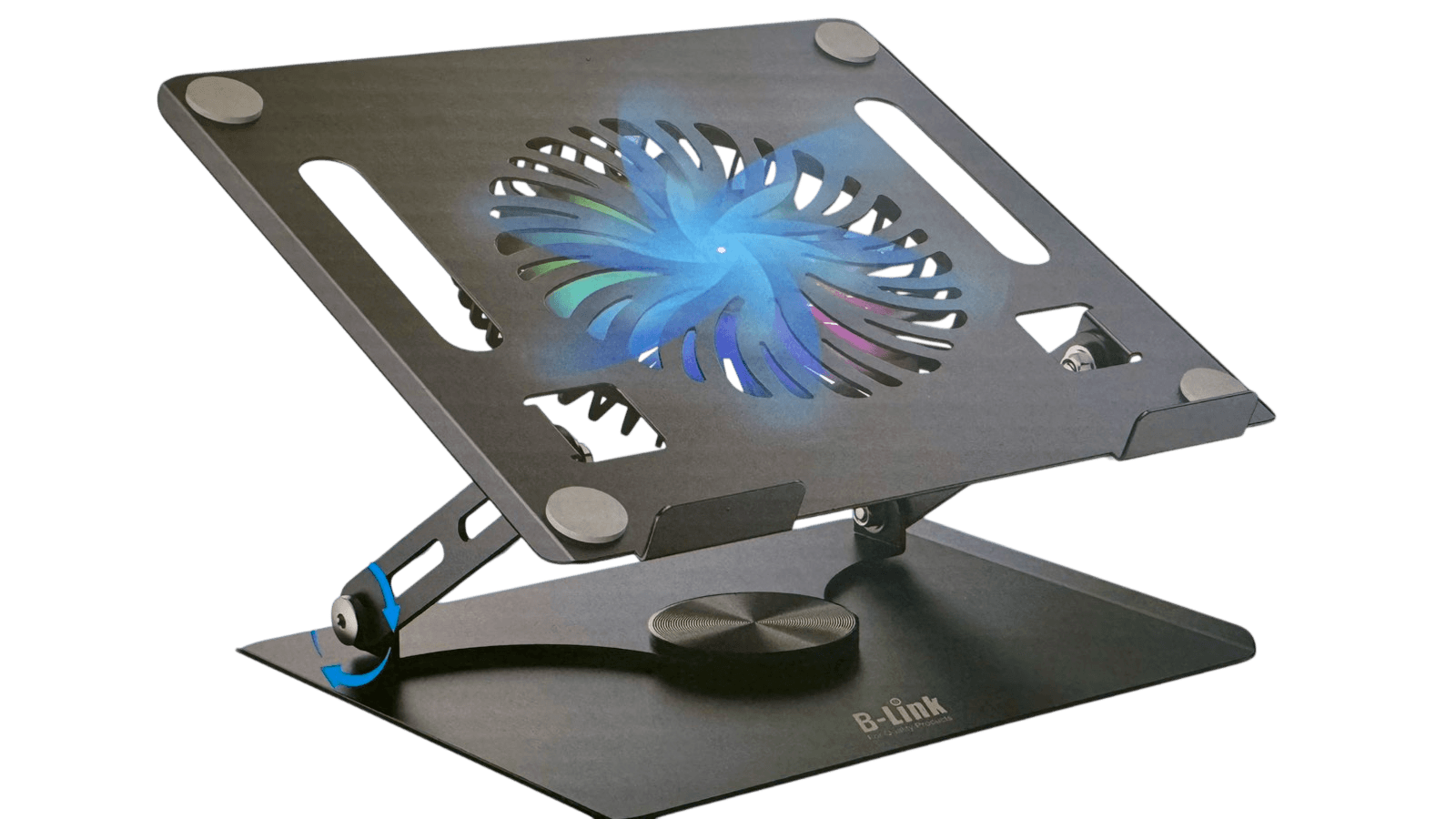 B-Link BS-09 RGB Laptop Cooling Pad With 360° Rotation