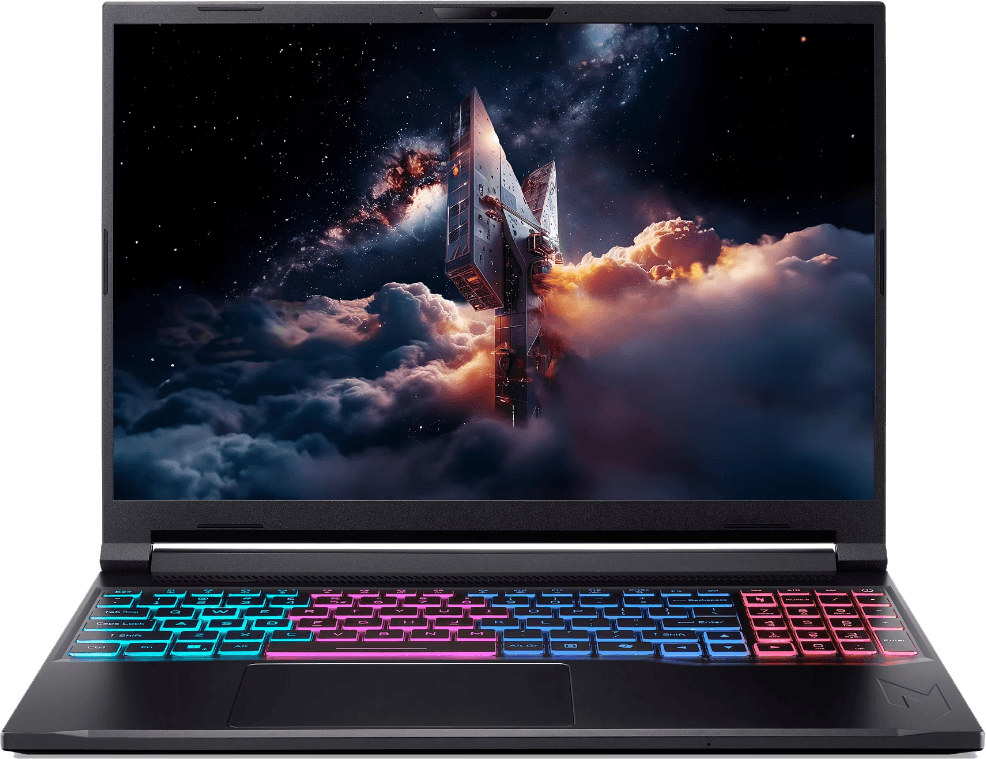 Acer Nitro V 16S AI 2025 ANV16S-71-7771 (Intel Core 7 240H | RTX 5060 Graphics) – 1TB, 16GB, Black, 1 Year Warranty