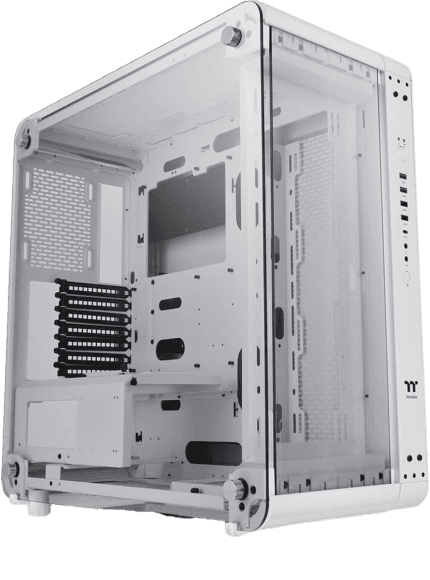 Thermaltake The Core P6 TG Black Edition transformable ATX Mid Tower Fully Modular Computer Case – Black