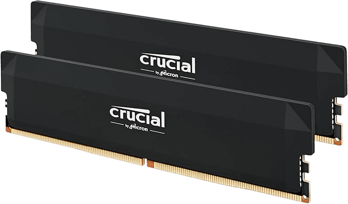 Crucial Pro 32x2 GB DDR5 6000MHz CL40 UDIMM