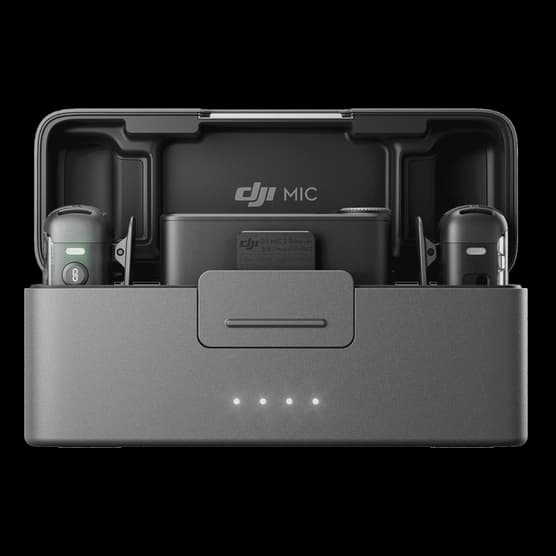 DJI Mic 2 (FCC) 2TX+1RX+ Charging Case – 64GB SanDisk SSD