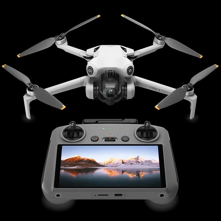 DJI Mini 4 Pro RC 2 – Fly More Combo (DJI RC 2)