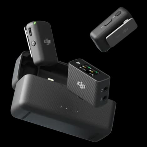DJI Mic(FCC) 2TX+1RX+ Charging Case