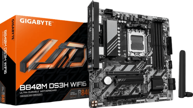 GIGABYTE B850M D3HP Motherboard – Black