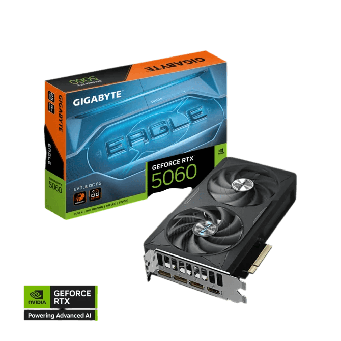 GIGABYTE GeForce RTX 5060 EAGLE OC 8G Graphics Card