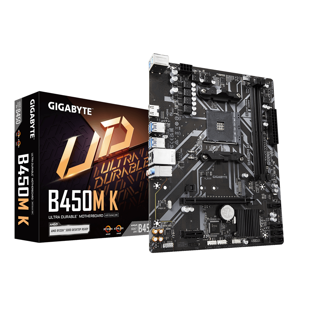 GIGABYTE B450M K Motherboard