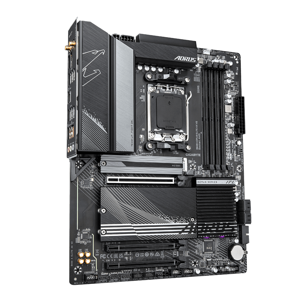 GIGABYTE B650 AORUS ELITE AX V2 AM5 LGA 1718 AMD B650 ATX Motherboard