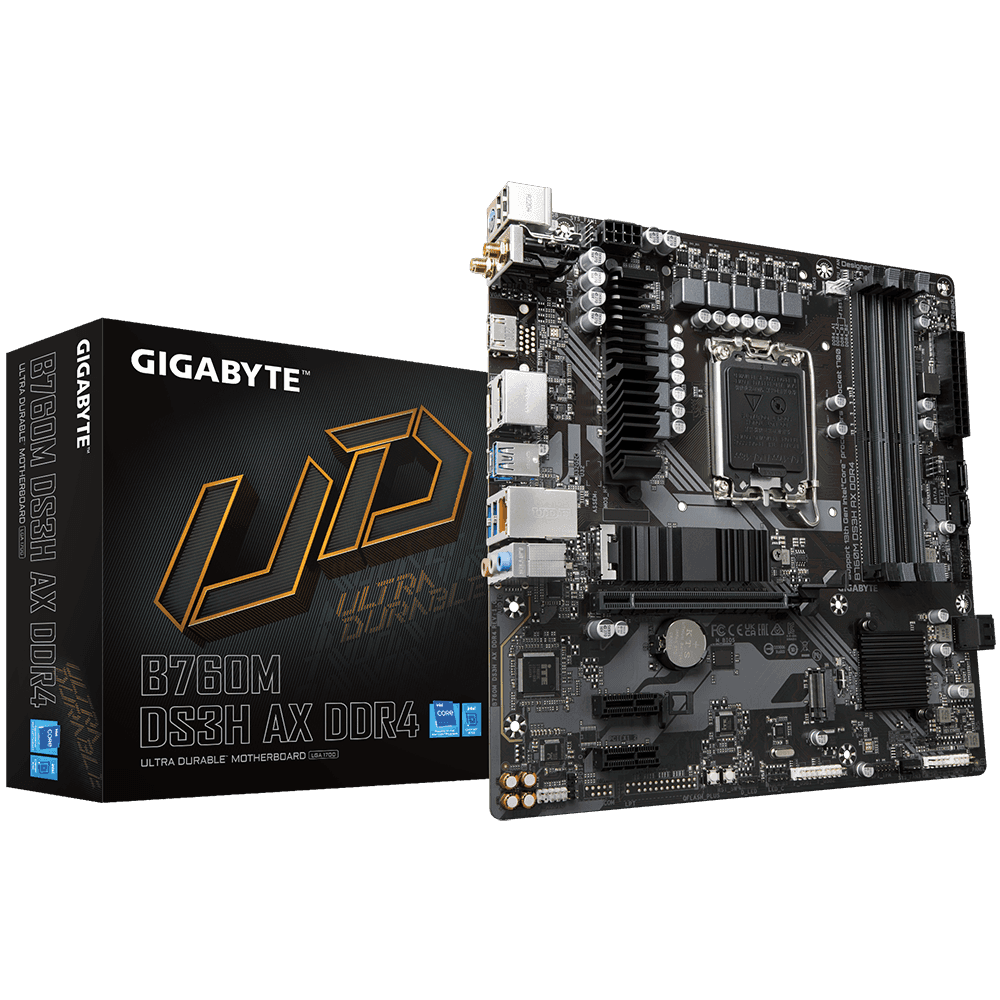 GIGABYTE B760M DS3H AX LGA 1700 Intel B760 M-ATX Motherboard – nmgQFtcidpSEioay