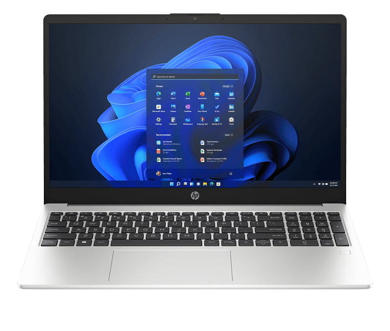 HP 255 G10 (AMD Ryzen 5 7520U | AMD Radeon) – Silver