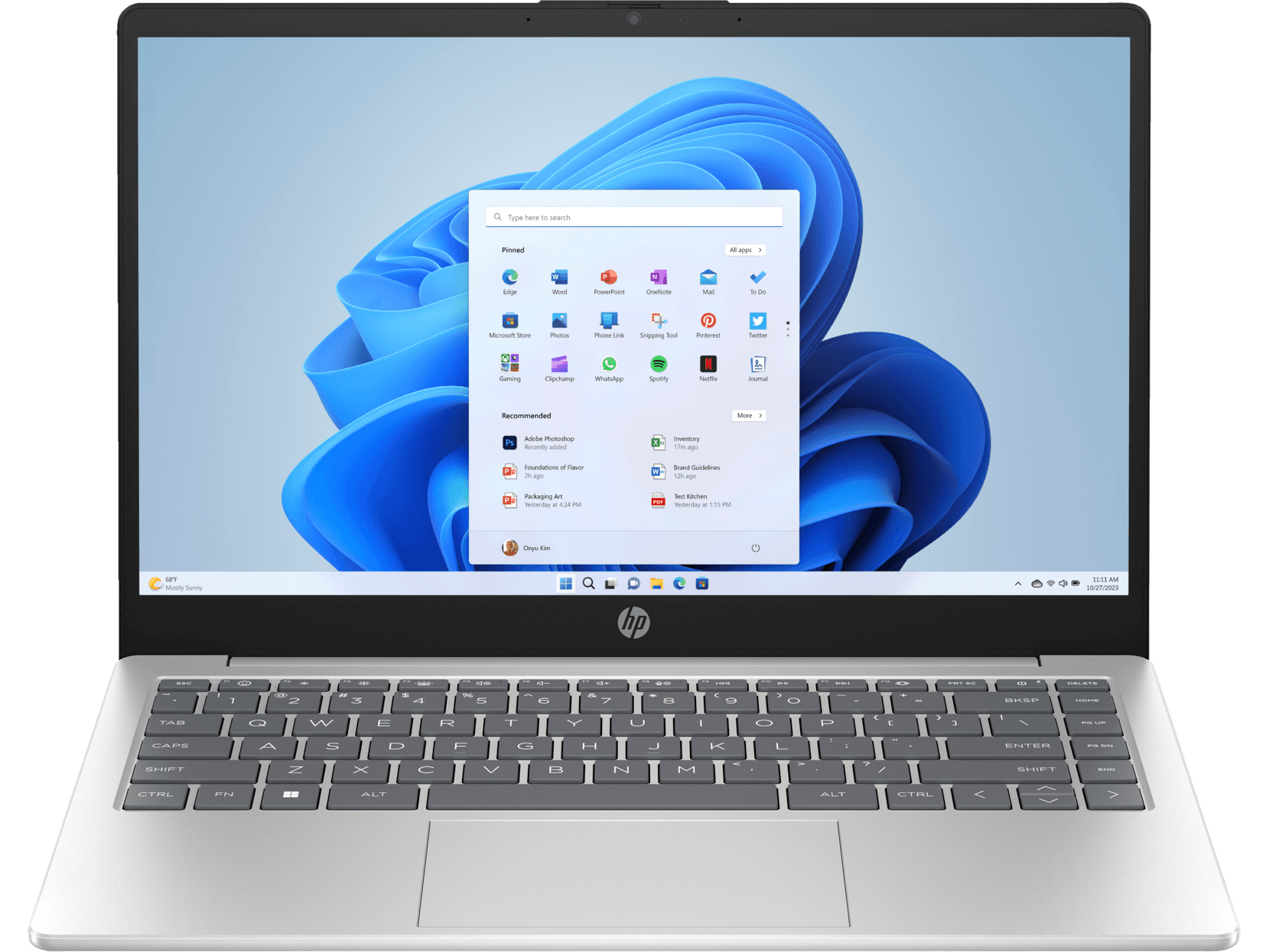 HP Notebook 14 2024 (14th Gen Intel Core 3 100U | Intel UHD Graphics) – Silver, 512GB, 1 Year Warranty, 12GB