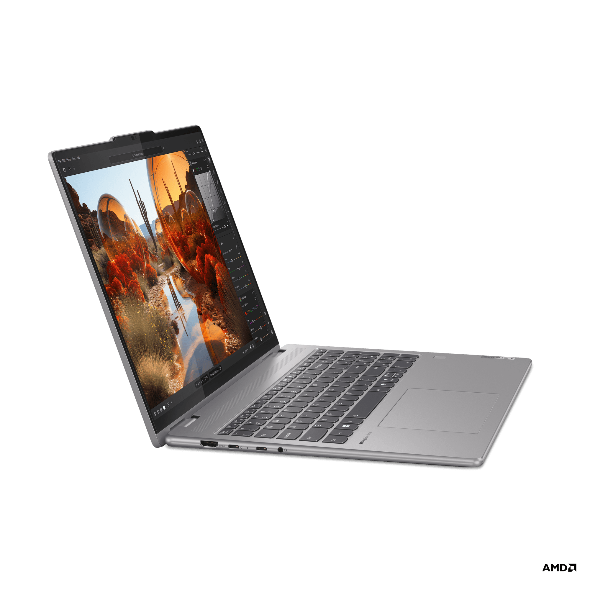 Lenovo Yoga 7 2023 (AMD Ryzen 5 8640HS | AMD Radeon Graphics) – Wireless Mouse, Mousepad ,Bag