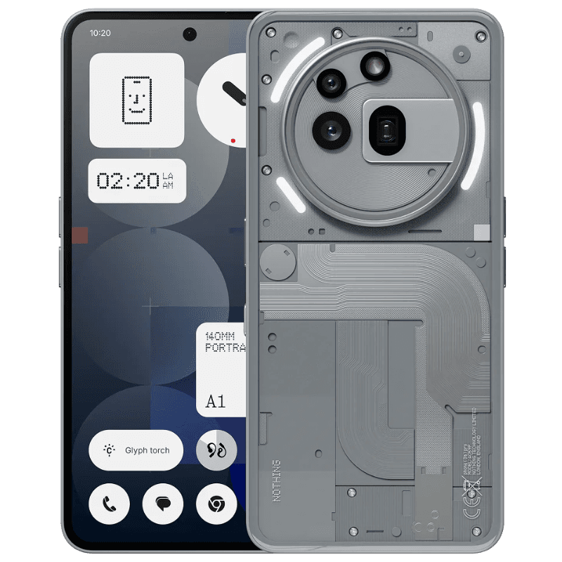 Nothing Phone (3a) Pro – Grey, 12/256GB