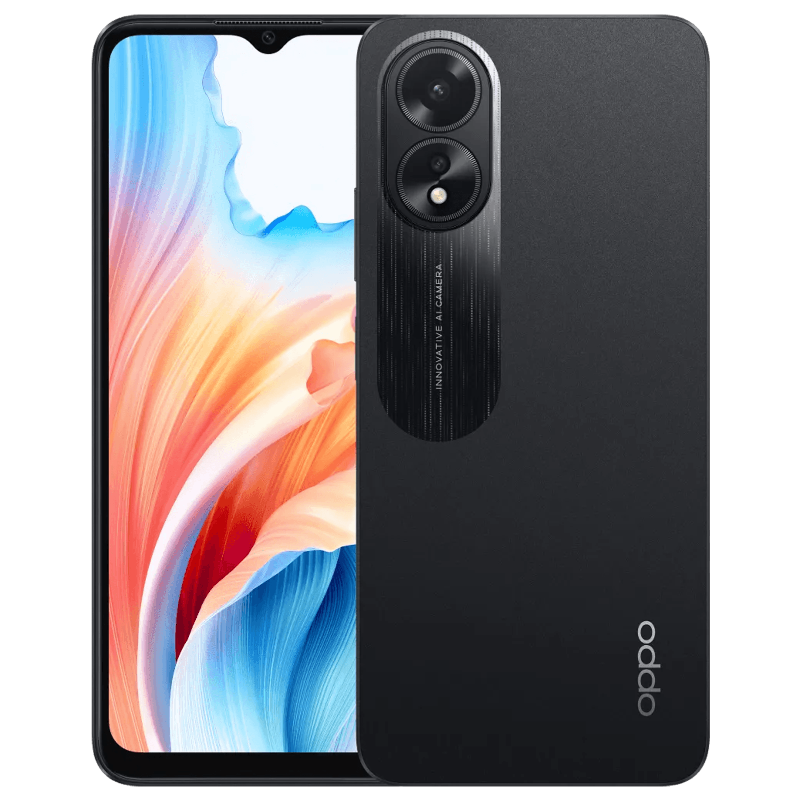 Oppo A38 – Glowing Black