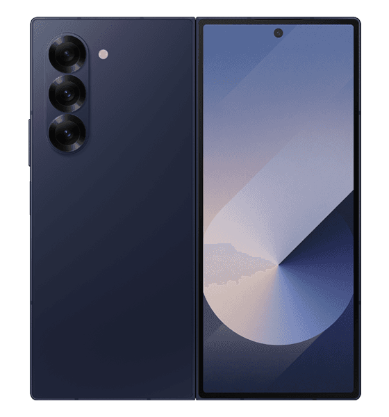 Samsung Galaxy Z Fold 6 – 12GB, Blue, Silicone Case for free, 256GB