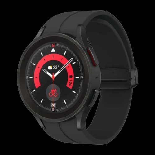 Samsung Galaxy Watch 5 Pro Smartwatch & Fitness Tracker – Black Titanium, 45mm