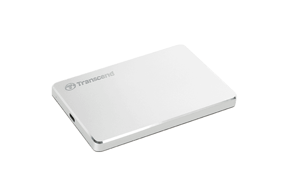 Transcend - StoreJet 25C3S - 2TB HDD – Silver