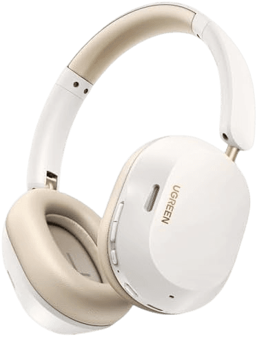UGREEN HP203 HiTune Max5c ANC Bluetooth Headphone (HP203-35758, 35757) – White