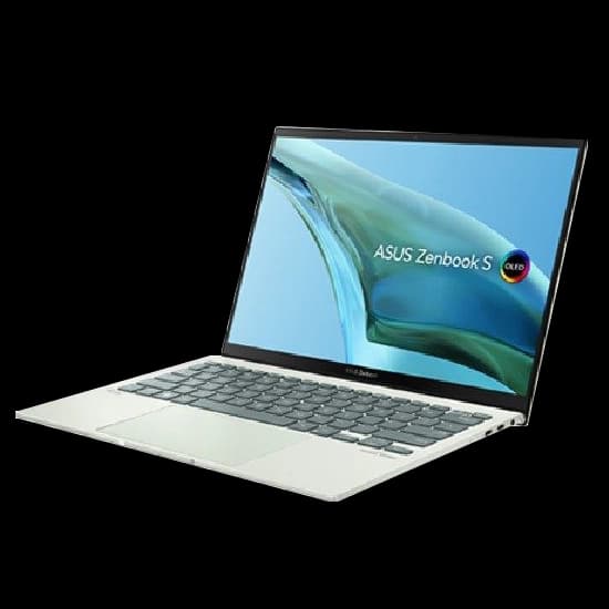 Asus Zenbook S 13 OLED -UM5302TA (AMD Ryzen 7 6800U, 16GB RAM, 1TB SSD, 13.3" G4 OLED WQXGA Display, Win 11 Home, Aqua) – White