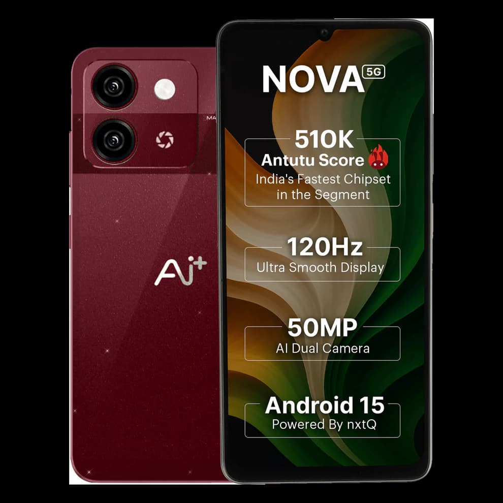 Ai+ Nova – Sparkle Red, 6/128GB