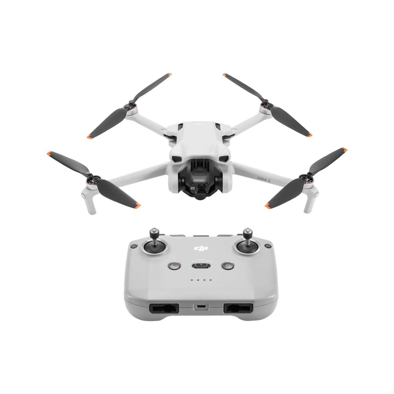 DJI Air 3 Fly More Combo With Wide Angled Camera , 12V-17V Charging Capacity , DJI 65W Portable Charger , RC-N2 Remote Controller – 64GB SanDisk SSD