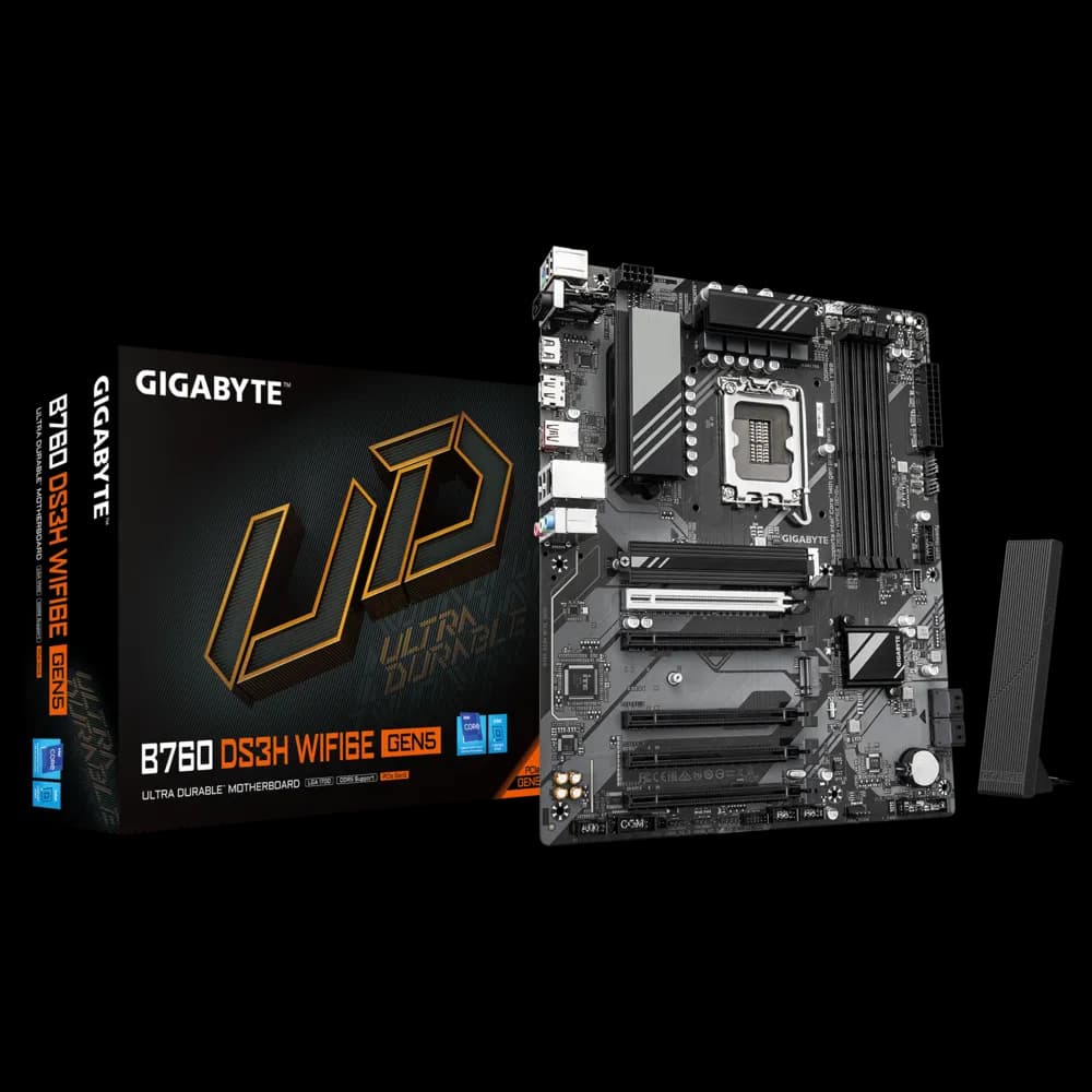 GIGABYTE B760 DS3H WIFI6E GEN5 Motherboard