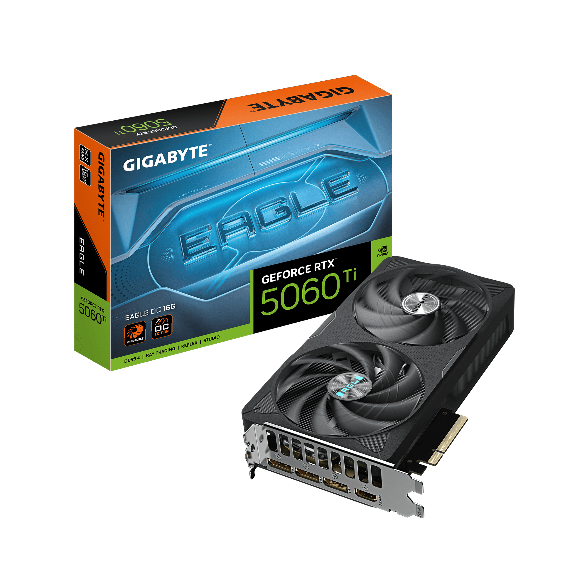 GIGABYTE GeForce RTX 5060Ti EAGLE OC 16GB – 3 Years Warrranty