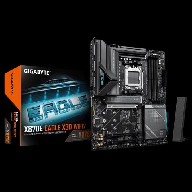 GIGABYTE X870E EAGLE X3D WIFI7 Motherboard