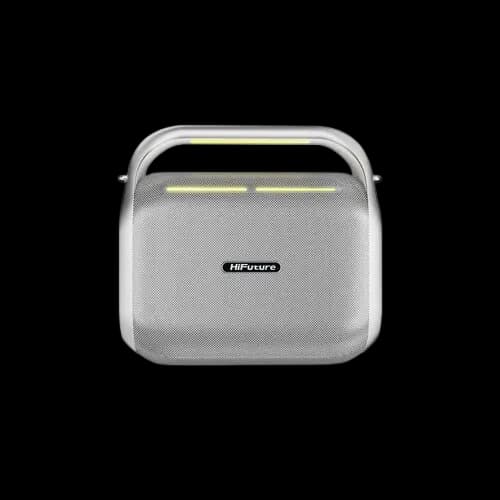 Hifuture Musicbox 200 – HiFuture MusicBox 200, SIKENAI Wireless Powerbank QS-15, Silver