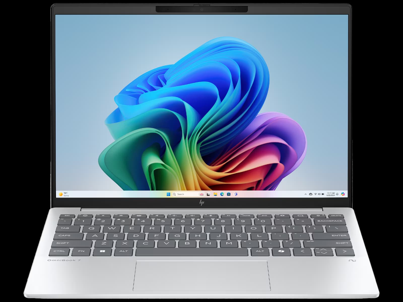 HP OmniBook 7 Areo 2025 (AMD Ryzen AI 5 340 | AMD Radeon 840M Graphics) – 16GB, 512GB, 1 Year Warranty, Silver