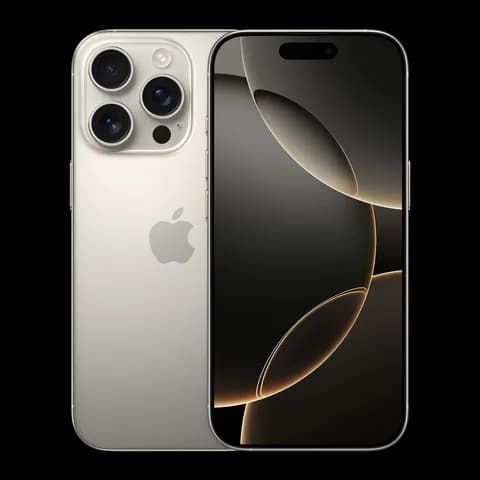 Apple iPhone 16 Pro – 8GB+256GB, Black Titanium