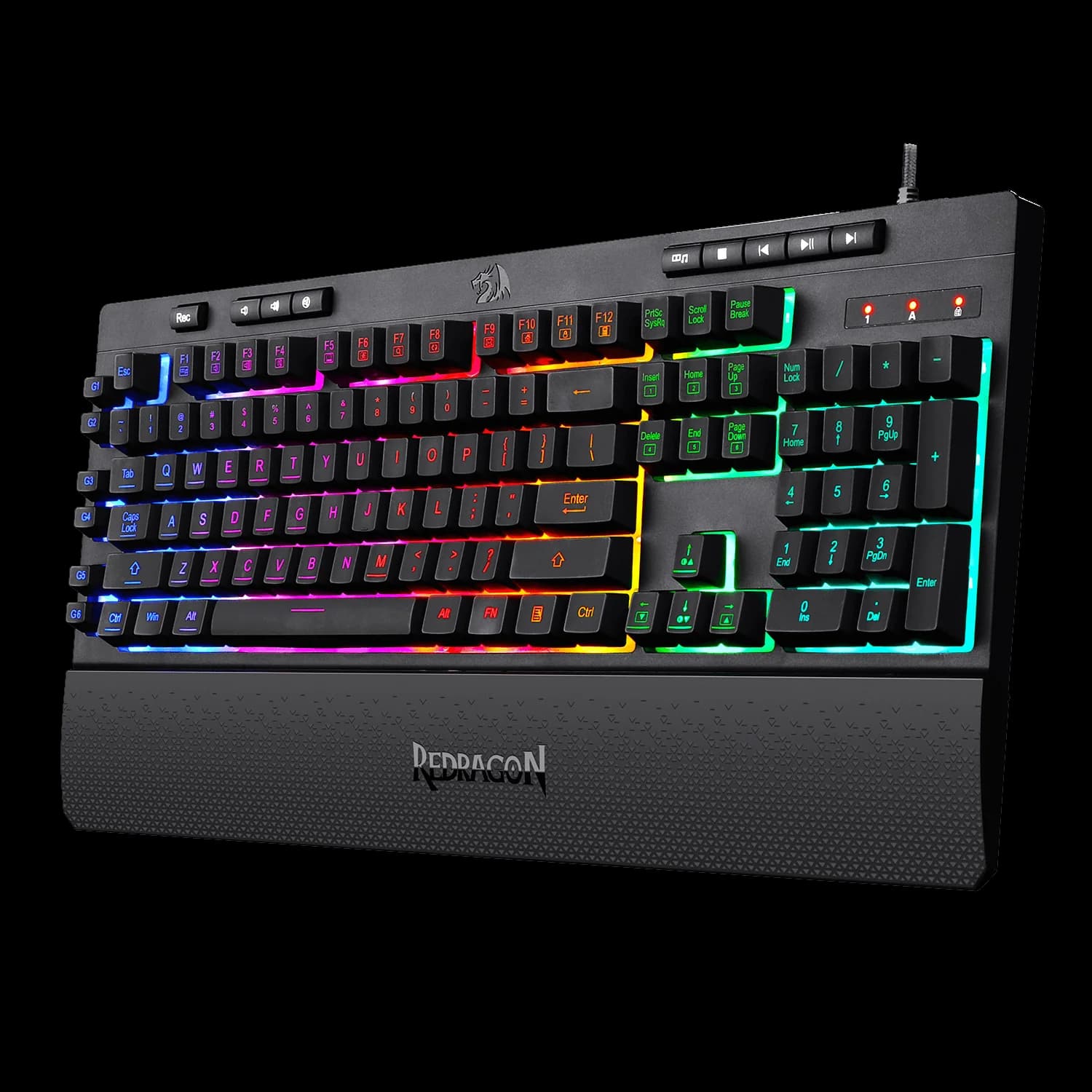 Redragon K512 SHIVA RGB Membrane Gaming Keyboard