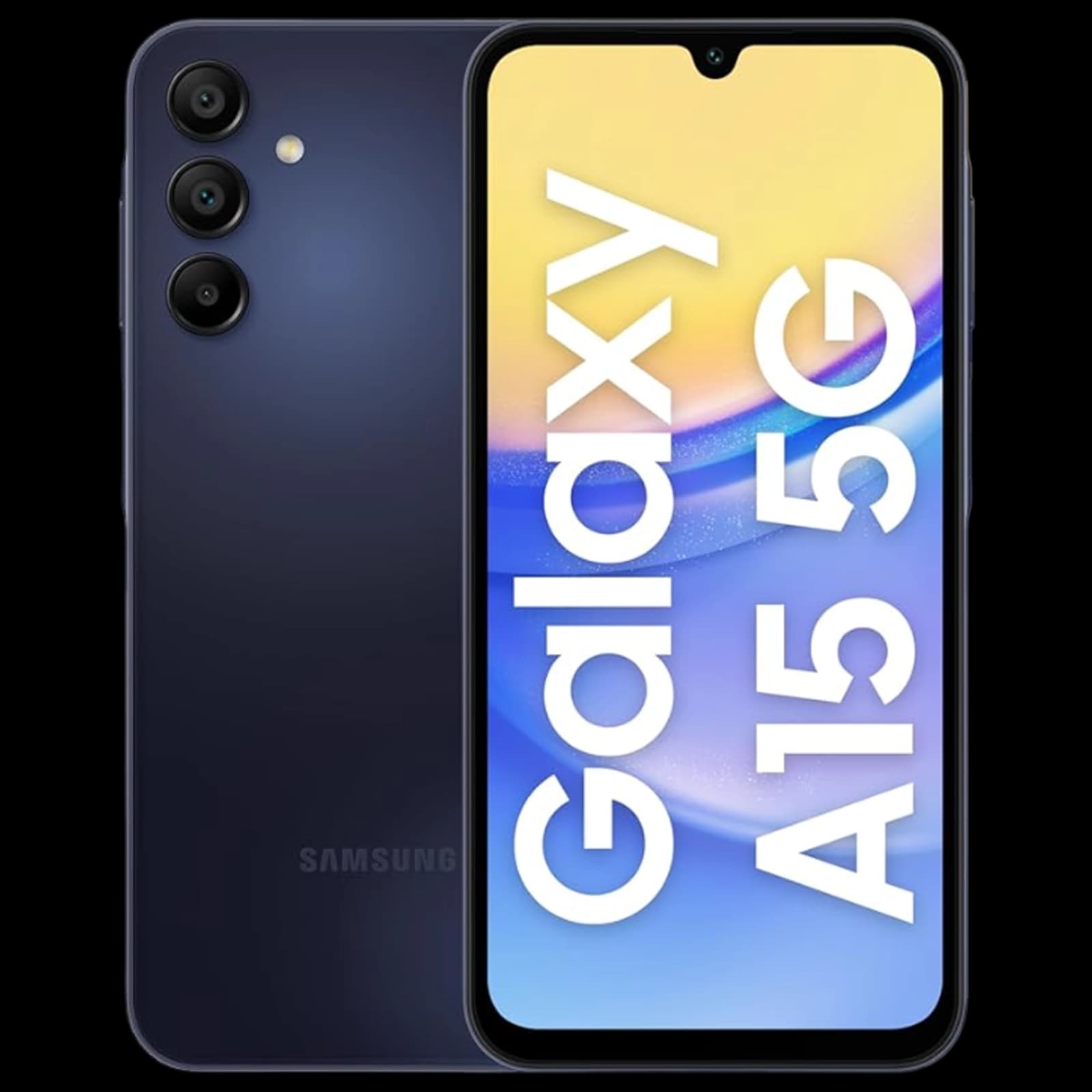 Samsung Galaxy A15 5G – 25W Samsung Charger, Brave Black, 8/128GB