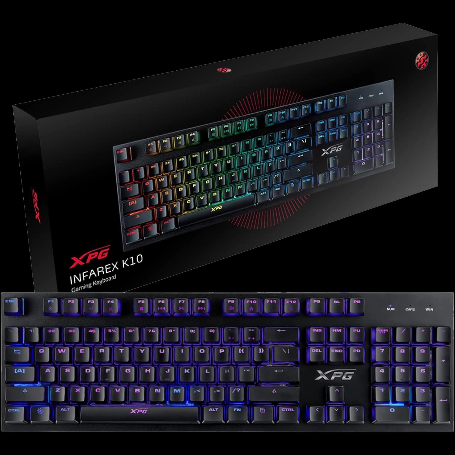 XPG Gaming Keyboard INFAREX K10